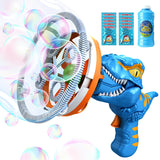 4 x Brand New Bubble Gun Kids, Electric Bubble Machine, with 1 Bottle of Bubble Liquid 100ml Bubble Solution, Bubble Gun Toy Gifts for Kids - RRP €48.4