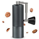 1 x RAW Customer Returns TIMEMORE Chestnut C2 FOLD Manual coffee grinder, stainless steel coffee grinder with conical grinder, hand coffee grinder with foldable handle, for espresso to French press - gray - RRP €79.0