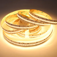 14 x Brand New LTRGBW Super Bright SMD2835 DC24V Warm White 3000K Height Density 1200LEDs Dimmable LED Strip 5M Waterproof IP67 - RRP €407.68