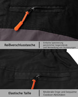 1 x RAW Customer Returns YAOHUOLE Hiking Pants Men Sun Protection Quick Drying Hiking Pants Men Functional Pants Men Black XL - RRP €30.24