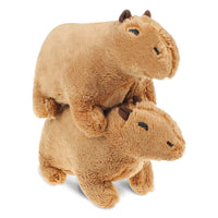 3 x Brand New Cutogain 20 cm Capybara plush toy, Capybara cuddly toy, simulation animal Capybara dolls, cute Capybara plushie, rodent plush toy cushion, great birthday gift for children - RRP €24.15