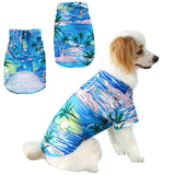 9 x Brand New Dog Hawaii Shirt, RosyFate T-Shirt for Dogs Summer, Dog Shirt Summer, Breathable Comfortable, Dog Vest Summer, Dog Clothes for Small and Medium Dogs M  - RRP €71.46