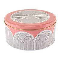 1 x RAW Customer Returns KHI GERMANY EST. 1998 Design tins set of 3 for pastry storage Boho style biscuit tin pastry tin cosmetics hygiene Boho  - RRP €20.06