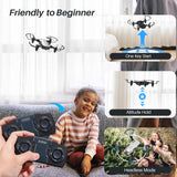 1 x RAW Customer Returns SIMREX X300C Mini Drone with Camera 720P HD FPV, RC Quadcopter Foldable, Altitude Hold, 3D Flip, Headless Mode, Gravity Control and 2 Batteries, Gifts for Kids, Adults, Beginners, White - RRP €60.49