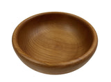 1 x RAW Customer Returns EFO bowl wood - bowl wood - rustic wooden bowl - serving bowl size 24 cm - RRP €24.39