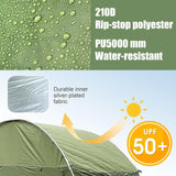 1 x RAW Customer Returns Car tent camping for tailgates, 300cm 150cm 210cm car tent for 2-3 people waterproof car tent rear tent, for universal model - RRP €189.0