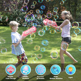 7 x Brand New Panacare Electric Bubble Gun, Large Bubble Machine Gun 10000 Minute with Bubble Solution, Bubble Toy Gift for Children Birthday Party Wedding - RRP €162.26