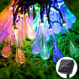 1 x RAW Customer Returns BLOOMWIN Solar String Lights 6.5M 30 LEDs with Solar Panel 8 Modes Decorative Lights for Garden Balcony Party Christmas - RRP €18.98