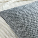 1 x RAW Customer Returns Artscope Set of 2 Cushion Covers Solid Color Throw Pillow Cover Linen Cushion Covers Modern Decorative Pillows Cushion Cover Set Pillow Case for Sofa Bedroom Home Decor Dark Grey, 40 x 40 cm - RRP €13.87