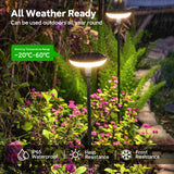 1 x RAW Customer Returns GEARLITE solar lamps for outdoor garden, pack of 4, warm white solar lights for outdoor use with 1000 mAh battery, 34 lumen extra bright garden lights with IP65 waterproof for garden decoration, patio, lawn, outdoor - RRP €37.3