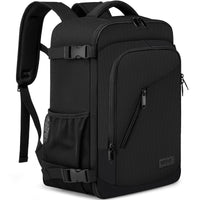 1 x RAW Customer Returns Hand luggage backpack 40x20x25 for Ryanair small travel backpack for airplane under seat bag laptop backpack 14 inch with USB charging port for men women school backpack boys teenagers, black - RRP €35.69