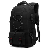 1 x RAW Customer Returns Besttravel Travel Backpack 45L Waterproof Large Capacity for 17.3 Laptop Trekking Men Women for Outdoor Sports Camping - Black - RRP €35.99