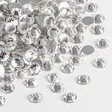 1 x RAW Customer Returns Beadsland 1440 Pieces Flat Back Rhinestones, Nail Crystals Rhinestones For Nails, Crystal White, SS20 4.6-4.8mm  - RRP €10.07