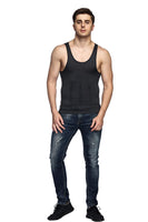 1 x RAW Customer Returns Odoland Undershirt Men s Shapewear Pack of 3 Compression Shirt Tummy Control Shirt Men s Body Shaper Tank Tops - Grey Black White Extra Size - RRP €38.99