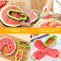 20 x Brand New 3Pcs Creative Watermelon Cutter, Melon Cutter, Watermelon Popsicle Molds, Fruit Cutter, Watermelon Scoop, Melon and Fruit Separator, DIY Fruit Cutter - RRP €120.8