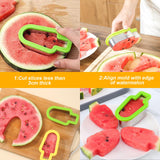 20 x Brand New 3Pcs Creative Watermelon Cutter, Melon Cutter, Watermelon Popsicle Molds, Fruit Cutter, Watermelon Scoop, Melon and Fruit Separator, DIY Fruit Cutter - RRP €120.8