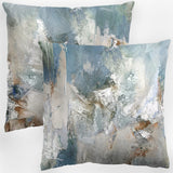 5 x Brand New VCQPDEE Decorative pillowcases - Abstract pillowcase 45x45 cm - Set of 2 in blue, brown, grey - Country house style pillowcases - Soft square country house pillowcases for couch, sofa bed, car - RRP €65.5