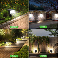 1 x RAW Customer Returns nipify solar spotlights for outdoors 6 pieces 75LED 4 modes solar garden lights for outdoors IP67 6500K LED solar spotlights for outdoors solar lamps for outdoors garden, tree spotlights, path, yard, garage, - RRP €49.99