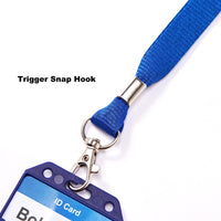 1 x RAW Customer Returns Bestom 10pcs Lanyard for ID Cards, Lanyards, with Hook for Keys, ID Card Holder - RRP €10.99