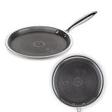 1 x RAW Customer Returns ROSMARINO HexaPRO 2.0-28 cm crepe pan premium non-stick pancake pan for professional cooking, scratch-resistant and versatile for use on all types of stoves - RRP €70.58