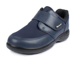 1 x RAW Customer Returns Aerosoft Velcro low shoe Stretch 16 women men width GH slip-resistant blue, Numeric 43  - RRP €95.75