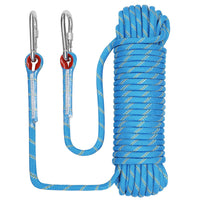 1 x RAW Customer Returns NorthPada 10mm x 20 Meter Rope Climbing Rope Ship Rope Anchor Rope Boat Rope Abseiling Rope Swimming Rope Tree Swing Rope Static Sailboat Rope Blue - RRP €34.99