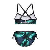 1 x RAW Customer Returns La-V Girls Bikini Two-Piece Bora Bora B191 Size 170 176 - RRP €33.56