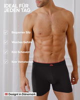 1 x RAW Customer Returns DANISH ENDURANCE Men s Boxer Shorts, Pack of 3 Black, XL  - RRP €32.95