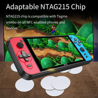 1 x RAW Customer Returns 50 x NFC Tags Natg215 NFC Cards, 504 Bytes of Memory, 1.38 Inch Diameter, Waterproof PVC Material, Working with Amiibo TagMo- TimesKey - RRP €11.86