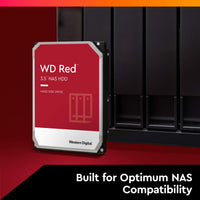 1 x RAW Customer Returns Western Digital Red 4TB 3.5 inch NAS Internal Hard Drive - 5400 RPM - WD40EFAX - RRP €128.0