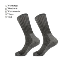 1 x RAW Customer Returns Vihir 3 Pairs of Merino Socks Men - Long Tube Merino Sports Socks for Skiing, Trekking, Hiking 37-42, 41-46 - RRP €26.99