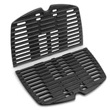 1 x RAW Customer Returns 7645 Grill grate cast iron for Weber Q200, Q220, Q2000, Q2200 Series, 27.3 x 38.9 cm Grill grates spare parts for Weber Grill Set with grill grate spare parts - RRP €68.99