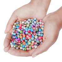 1 x RAW Customer Returns Belle Vous 500 Pack Acrylic Beads for Threading Jewelry Beads Set with Spacer Beads and Cord - For Bracelets Necklaces - DIY Set Craft Beads - Colorful Beads for Making Keychains - RRP €13.09