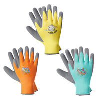 1 x RAW Customer Returns COOLJOB 3 Pairs of Work Gloves for Children 4-6 Years, with Non-Slip Latex Coating 3 Pairs S  - RRP €25.2