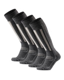 1 x RAW Customer Returns DANISH ENDURANCE ski socks 2 pairs gray 43-47 - RRP €41.95