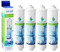 1 x RAW Customer Returns 4x AquaHouse AH-UIF Compatible Refrigerator Water Filter fits for Samsung DA29-10105J Haier Kemflo Aicro Refrigerator only with external filters - RRP €29.14