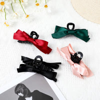 1 x Brand New WLLHYF 4pcs Bow Hair Clips, Large Bow Hair Clips, Silky Satin Hair Clips, Non-Slip Hair Clips for Birthday Parties, Pageants, for Women Girls, Fine Thick Hair - RRP €15.6