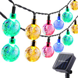 1 x RAW Customer Returns Moxled Solar Fairy Lights Outdoor 60 LED, 11M Fairy Lights Outdoor Solar Waterproof, 8 Modes Solar Fairy Lights Outdoor for Garden, Patio, Balcony, Parties Colorful  - RRP €15.79