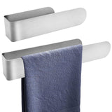 1 x RAW Customer Returns HASA zone Adhesive Bathroom Towel Holder Without Drilling 20CM 30CM  - RRP €19.01