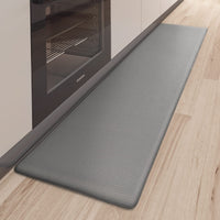 1 x RAW Customer Returns Color G Kitchen Runner 44 x 200 cm, Washable Non-Slip Kitchen Rug with Oil-Proof and Waterproof PVC, Rubber Back Kitchen Mat for Dining Room, Kitchen, Hallway Runner Grey  - RRP €49.99