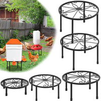 1 x RAW Customer Returns in 1 Set Metal Flower Stand Black Living Room Flower Stool Garden for Indoor Outdoor Use Flower Shelf Balcony Plant Shelf Decorative Plant Stairs Indoor Outdoor Decoration - Various Heights B  - RRP €29.99