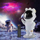 4 x RAW Customer Returns Galaxy Starry Sky Astronaut Projector, LED Space Night Sky Light Projector Lamp with Timer Remote Control, Star Light for Bedroom and Ceiling, Perfect Gift for Children and Adults - RRP €127.44