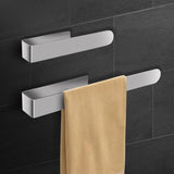 4 x Brand New Towel holder without drilling silver - 2 pieces towel holder wall, KKMOL self-adhesive bath towel holder, towel holder brushed stainless steel, towel stand for bathroom and kitchen 23CM 37CM  - RRP €71.92