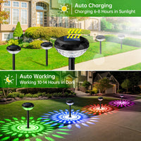 1 x RAW Customer Returns Solar lamps for outdoor garden, pack of 8 solar lights garden with 2 modes, 1200 mAh garden solar lights for outdoor, IP65 waterproof solar garden lights for outdoor garden lights solar, outdoor solar lamps - RRP €29.75