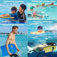 10 x Brand New Unisex Swimming Board, Premium Swimming Aid Kickboard Swimming Ideal for Children and Adults for Swimming Exercises Training and Sports Aquarium - RRP €181.4