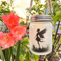 1 x RAW Customer Returns Butterfly Fairy in a Mason Jar, Mostof 2 Pack Hanging Solar Lantern Lights for Outdoors, IP44 Waterproof Garden Light for Outside Green  - RRP €24.78