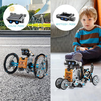 2 x RAW Customer Returns KIDWILL Stem Kit 14 in 1, Educational Robot Toys, Solar Powered Construction - Robotic Set for Kids, Teens and Science Lovers - RRP €40.32