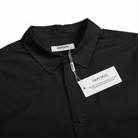 1 x RAW Customer Returns Friptspyg Men s Cotton Linen Shirt Short Sleeve Button Up Regular Fit Beach Shirt Casual Shirt Summer Shirts with Pocket, Black S - RRP €26.21