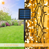 1 x RAW Customer Returns Solar Fairy Lights, OxyLED 72ft 200 LED Waterproof Indoor Outdoor Lights, Powered Decoration Solar Lights for Garden, Patio, Yard, Home, Wedding, Party, Christmas, Warm White Energy Class A  - RRP €14.34