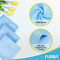 1 x RAW Customer Returns AIDEA Microfiber Cloths 50 Pieces-Microfiber Cloth, Lint-Free, Reusable Microfiber Cloths Cleaning Cloths-Very Absorbent, Streak-Free for Home, Kitchen, Car, Window 30 x 30 cm - RRP €23.99